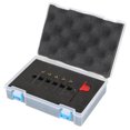 thumbnail image 3 of Handdo 5 Pieces/Set 1/4'' Carbide Indexable Turning Tool Set in Fitted Box For Lathe, 3 of 8