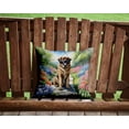 thumbnail image 2 of Leonberger Spring Path Throw Pillow 14 in x 14 in, 2 of 4