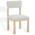 thumbnail image 6 of Safavieh Wrenley Wood Dining Chair in Taupe / Natural, 6 of 7