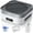 Gray&White, variant on Air Purifier with True HEPA Filter, Quiet Operation, Eliminates Dust Odor Smoke, Portable for Home Bedroom Car, Holiday Gift