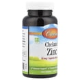 thumbnail image 4 of Carlson Chelated Zinc, 30 mg, 250 Tablets, 4 of 5