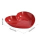thumbnail image 3 of Platos con Forma de Corazón para Celebraciones Rojas Platos para Aperitivos, Pasteles, Frutas y Aperitivos, 3 of 6
