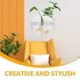 thumbnail image 3 of WORGEOUS Pecera acrílica transparente creativa para colgar en la pared, para acuario, decoración del hogar (23 cm de diámetro), 3 of 7