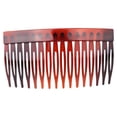 thumbnail image 4 of 20 peines sencillos con pinza para el pelo, para mujeres y niñas (negro, café transparente, blanco transparente, amarillo y rojo, cada uno)., 4 of 7