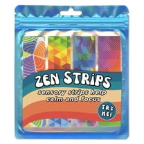 The Pencil Grip Zen Strips, Bumpy Brights Set 3, 4 Per Set, 6 Sets