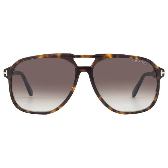 Tom Ford Raoul FT0753 52K Dark Havana Gradient Roviex 62 mm Men's Sunglasses