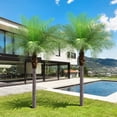 thumbnail image 5 of 8ft Artificial Phoenix Palm Tree, Faux Coconut Silk Tropical Fake Palm Plant for Indoor Outdoor Home Office Patio Bathroom Pool Coastal Decor(Set of 2), 5 of 8