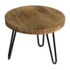 thumbnail image 5 of Soporte de madera para plantas, soporte para macetas, pequeño, mesa auxiliar, mini de altura media, taburete de madera para plantas, para mostrador,, 5 of 9