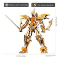 thumbnail image 6 of Piececool 3D Puzzles -Crescent Blade Armor Metal Gundam Model Building Kits, 285 Pcs, 6 of 7
