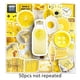 thumbnail image 5 of 50 pegatinas de estilo amarillo surtido: calcomanías creativas DIY para fundas de teléfonos, tazas de viaje, botellas de agua, computadoras portátiles y equipaje, 5 of 5