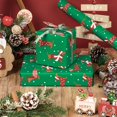 thumbnail image 4 of Rollo de papel para envolver LeZakaa Christmas Dachshund, 43 x 10 m, 4 of 9