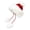 Red, variant on WELOIJEVBE Santa Hat Winter Christmas New Year Red Knitted Hairball Lei Feng Hat Women's Sweet Cute Outdoor Ear Warm Ski Hat