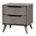 thumbnail image 3 of Mid - Century Modern Look - Recessed Handles - Bedside Table - Quick Home Upgrade, 3 of 4