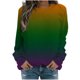 thumbnail image 2 of Ichuanyi Liquidación de mujeres Tops Gradiente Impresión de mangas largas Swever Sweeck Sweinshirt Casual Loos ICHUANYI WER202308213271, 2 of 5