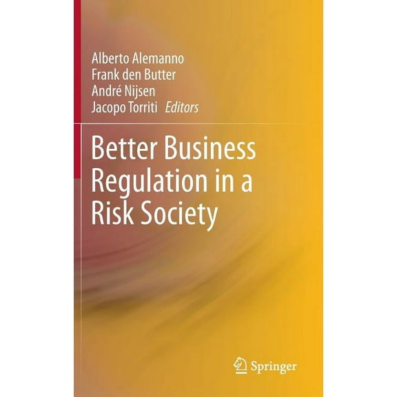 Better Business Regulation in a Risk Society, (Hardcover)