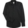 thumbnail image 1 of Calvin Klein - Camisa con botones para hombre, color gris, extragrande Calvin Klein Botones al frente, 1 of 1