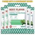 thumbnail image 3 of 150pcs/Bag, Mint Floss Stick, Water Floss Stick, Refreshing Mint Floss Stick - Oral Care Cleaning Interdental Tools, 3 of 9