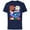 Navy, variant on Disney Lilo & Stitch Christmas Holiday Stitch One More Sleep - Short Sleeve Cotton T-Shirt for Adults - Customized-Natural