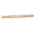 thumbnail image 5 of LIOOBO Massage Roller Khaki Wood for Home Use Body and Back Relaxation, 5 of 8