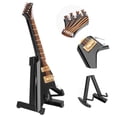 thumbnail image 3 of Guitar Guitar Decoration Miniature Ornaments VShaped Mini Musical Instrument Model Gift Black 10cm, 3 of 7