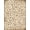 Brown Ivory, Pattern 3, variant on Design&I 8'x10' Washable Area Rug Decorations Brindle Motif Terracotta Border Livingroom Cow Print for Living Room, Family Extra Large Skid-Resistant Low Profile