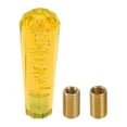thumbnail image 1 of Perilla de Cambio de Marcha para Coche Unique Bargains 15cm Perilla de Cambio Frontal Universal para Vehículos Automáticos y Manuales Acrílico Amarillo con 2 Adaptadores 1 Set, 1 of 6