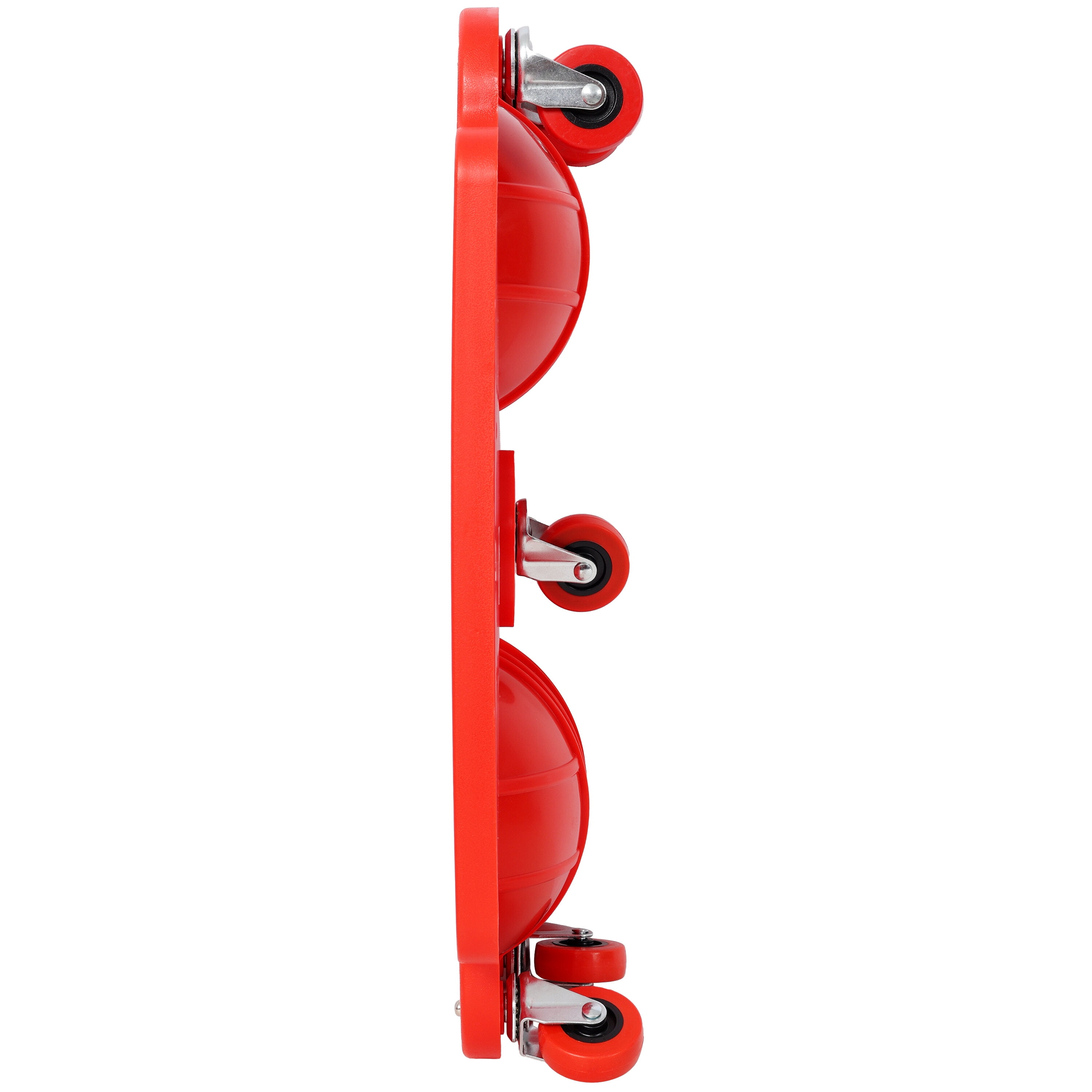 Rolling Knee Creeper Durable Knee Pads with 360 Degree Turn Casters and Tool Tray,for Garage Workshop Garden,Red,