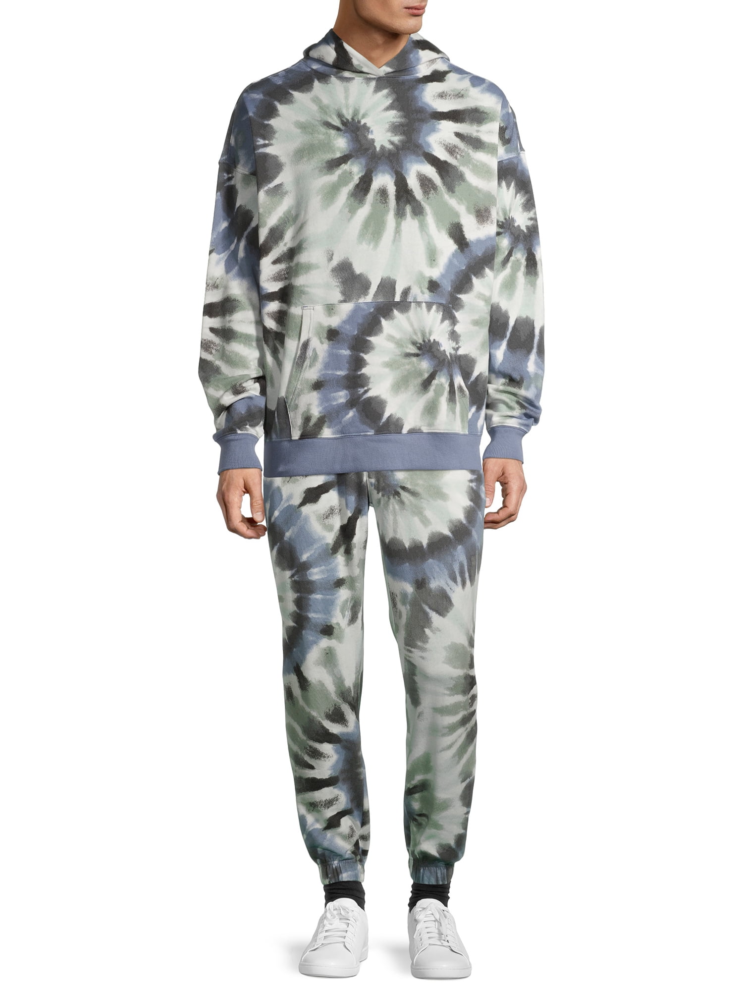 No Boundaries Men's Tie Dye Joggers, up to Size 3XL