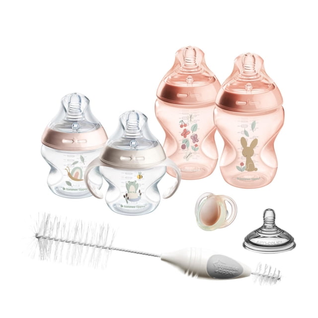 Juego de botellas Tommee Tippee Natural Start sin BPA, 240 ml, 8 piezas