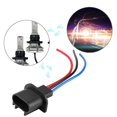 thumbnail image 4 of Headlight Sockets Harness, H13 Copper Core  Conductivity PVC Plastic Headlamp Extension Harness  For 9008 Male Bulbs, 4 of 8