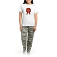 thumbnail image 4 of CafePress - A Product Of Washington Pajamas - Women's Short Sleeve Print T-Shirt and Pants Light Cotton Pajama Set, 4 of 7