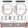 thumbnail image 3 of Liangnv - Paquete de 6 correas elásticas de nailon para Apple Watch Series Ultra SE 8, 7, 6, 5, 4, 3, 2, 1, 40 mm, 38 mm, 44 mm, 42 mm, 45 mm, 41 mm y 49 mm, para mujer y hombre, 3 of 5