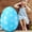 Blue-BU-home supplies, variant on LEFTHIGH Home Inflatable Easter Eggs Outdoor Decoration Toys for Kids Colorful 16-Inch Diameter PVC for Yard Garden Party Set of 1 Home Essentials