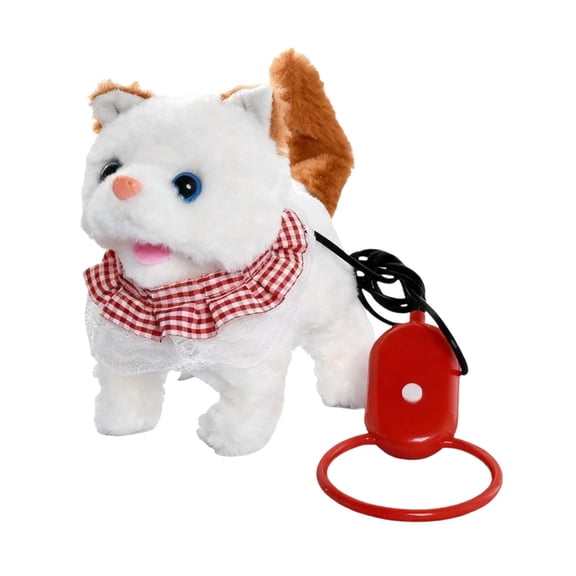 Juguete Electrónico para Mascotas: , Divertido Y Lindo, Simulación Kawai con Sonidos Y Movimientos para Niños Pequeños, Niñas Y Niños. Amarillo blanco