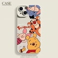 thumbnail image 4 of Disney Winnie the Pooh Liquid Silicone Phone Case For iPhone 15 14 11 13 12 Pro Max X XR XS 7 8 Plus SE2 Protection Back Cover, 4 of 5