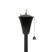 Legends International Kona Style Tiki Torch Hammered Black - 1 Pack