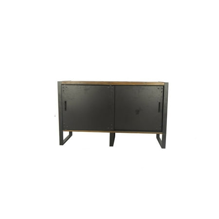 Michael Anthony Natural Reclaimed Wood 2-Door Media Console Michael Anthony Natural Reclaimed Wood 2-Door Media Console