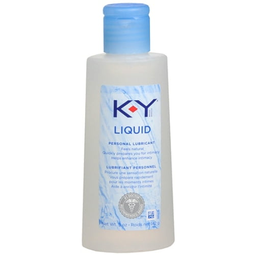 KY Liquid Water Based Natural Feeling Personal Lubricant 5 Oz