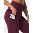 thumbnail image 4 of FUNING Thick High Waist Yoga Pants with Pockets, Tummy Control Workout Running Yoga Leggings for Women, 4 of 6