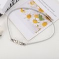 thumbnail image 6 of Unique Bargains 1 Pc Waist Chain Fashionable Spring Adjustable Waist Cord for Women Silver Tone, 6 of 6