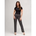 thumbnail image 3 of Womens High Waist Dress Pants, 3 of 11