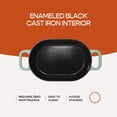 thumbnail image 5 of Krustic 5.5 QT Enameled Cast Iron Dutch Oven Pot with Lid and Silicone Baking Mat, Non-Stick, 5 of 9