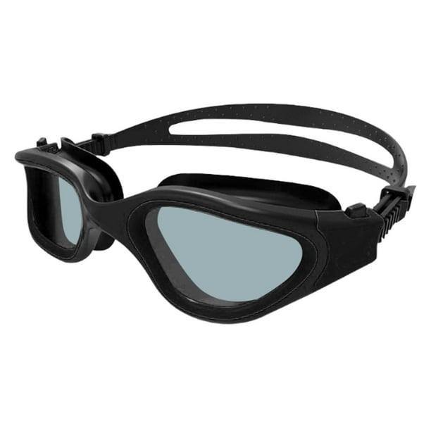 Gafas de natación unisex para adultos, gafas de natación, gafas de natación, visión clara, cómodas Negro