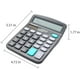 thumbnail image 2 of Calculadora escritorio solar/pilas 12 dígitos, LCD grande, botón grande, sensible, calculadora sobremesa doble potencia, 2 of 3