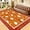Pumpkins Rug, variant on Bleum Cade 8'x10' Fall Area Rugs for Living Room, Washable Rugs Modern Rugs for Bedroom Dinning Room,Sunflower Rug Ultra Soft Non Slip Durable Large Carpet Home Decor
