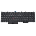 thumbnail image 2 of Teclado Para Portátil Sierra Blackmon Con Diseño Estadounidense Para Thinkpad P50, P51, P70, Marco Negro, Sin Retroiluminación Y Palanca De Control Remoto, 2 of 5