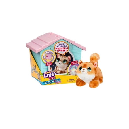 DollarDays  My Kittys Home Minis - Surprise Plush with Buildable House Playset - Case of 8
