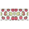 thumbnail image 3 of Colorful Fruits with Swirls Kitchen Curtains Tier Set 27x24 Inch 2 Panels Semi Sheer Light Filtering Privacy UV Protection, 3 of 8