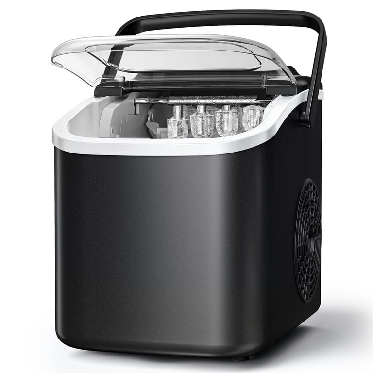 Goosiay Countertop Ice Maker, 26 lb/Day Bullet Ice photo 2