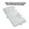 thumbnail image 5 of (2 pack) RV Air AC-300G Air Conditioner Filter Replacement, Size 13" x 6.5", Polyester, Green, Merv 6 Rating, 5 of 8